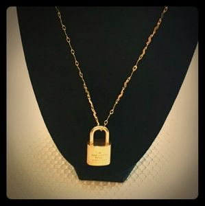 Authentic Louis Vuitton Brass Padlock with 14k Gol